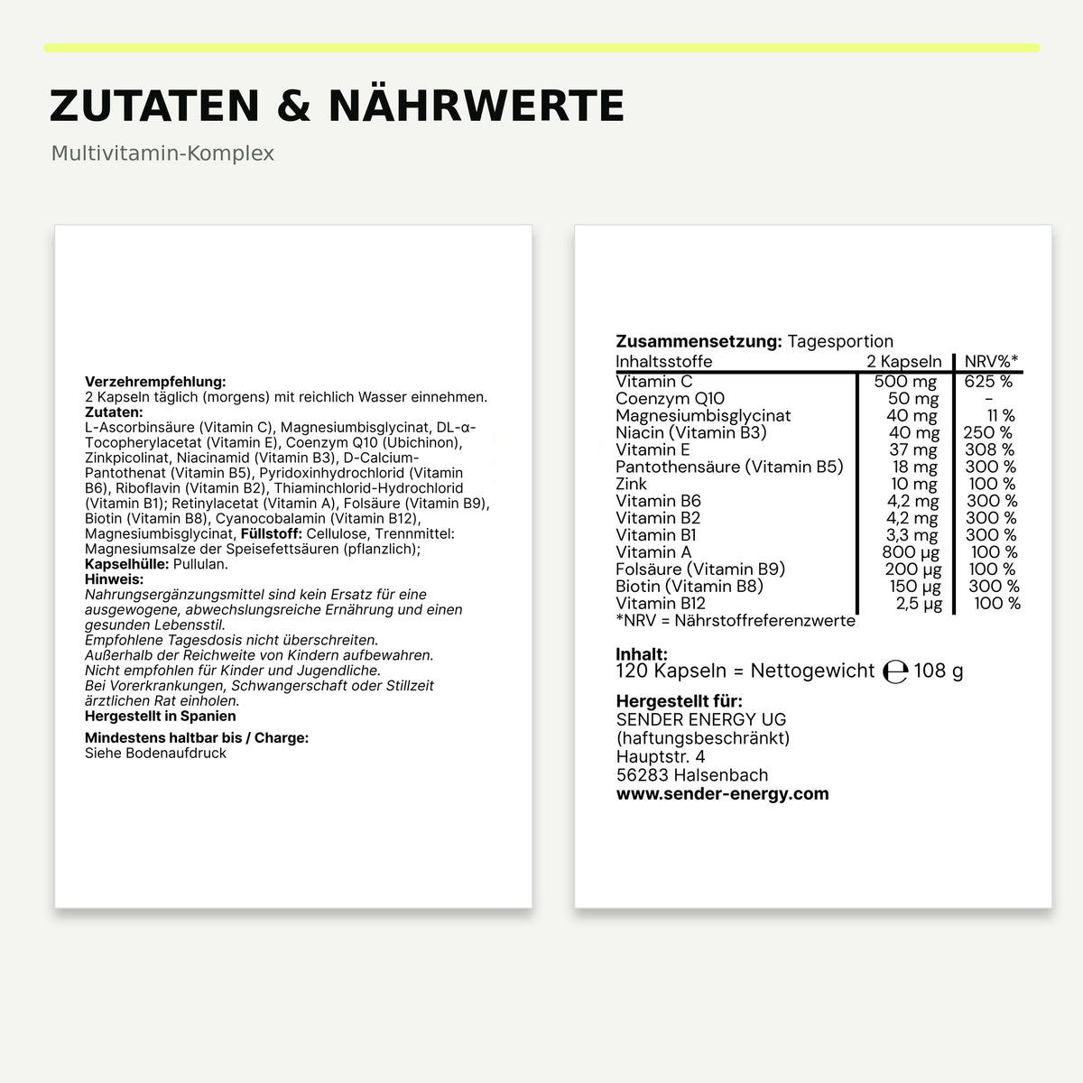 Multivitamin Komplex
