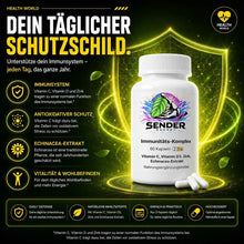 Immunitätsfördernder Komplex zur Stärkung des Immunsystems - SENDER ENERGY