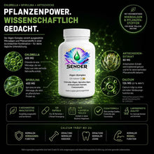 Algen-Komplex Nahrungsergänzung für Gesundheit und Wohlbefinden - Natürliche Ernährungslösung - SENDER ENERGY