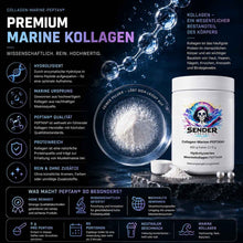 Marine Kollagen PEPTAN® 400g für optimale Haut- und Gelenkgesundheit - SENDER ENERGY