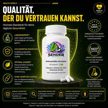 Immunitätsfördernder Komplex zur Stärkung des Immunsystems - SENDER ENERGY