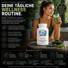 Algen-Komplex Nahrungsergänzung für Gesundheit und Wohlbefinden - Natürliche Ernährungslösung - SENDER ENERGY