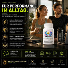 Coenzym Q10 mit Vitamin C - Natürliche Unterstützung für Energie & Gesundheit - SENDER ENERGY