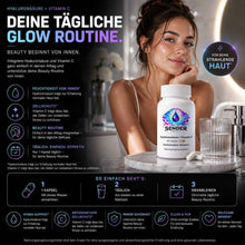Hyaluronsäure Vitamin C Kapseln für strahlende Haut und optimale Hydratation - SENDER ENERGY