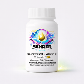 Coenzym Q10 mit Vitamin C - Natürliche Unterstützung für Energie & Gesundheit