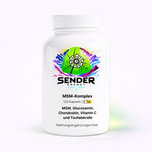 MSM-Komplex Nahrungsergänzung für optimale Gesundheit und Wohlbefinden - SENDER ENERGY