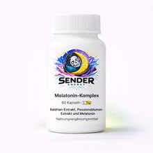 Melatonin zur Schlafverbesserung: Melatonin-Komplex für besseren Schlaf und Entspannung - SENDER ENERGY