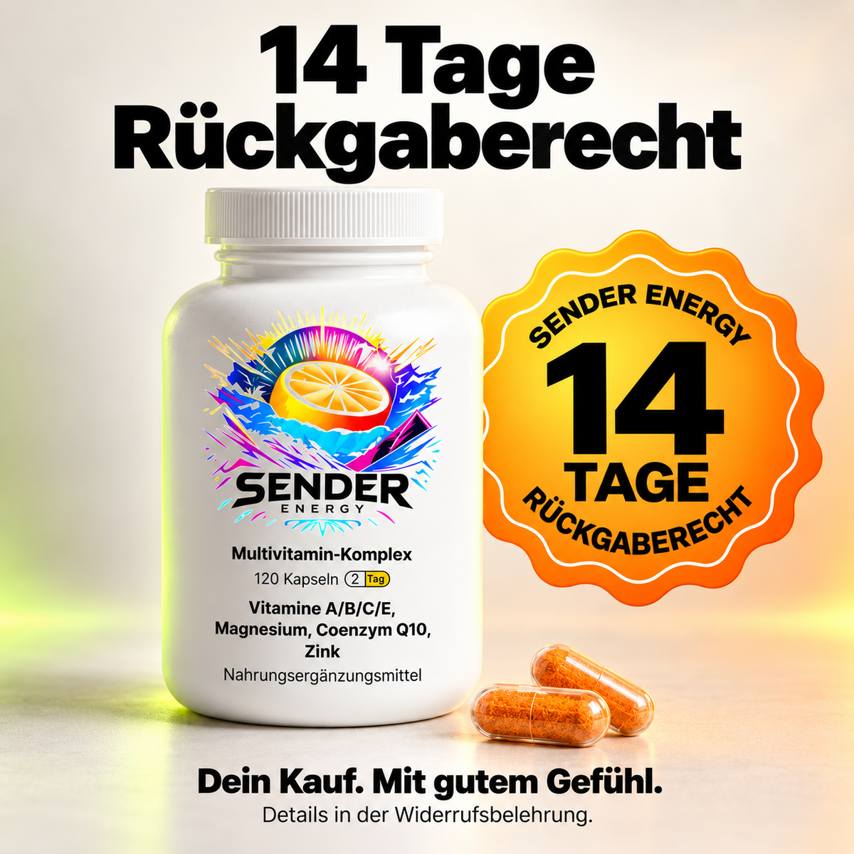 30 Tage Geld-zurück-Garantie. Es gelten die Garantiebedingungen.