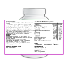 Multivitamin-Komplex als hochwertiges Multivitaminpräparat für Ihre Gesundheit - SENDER ENERGY